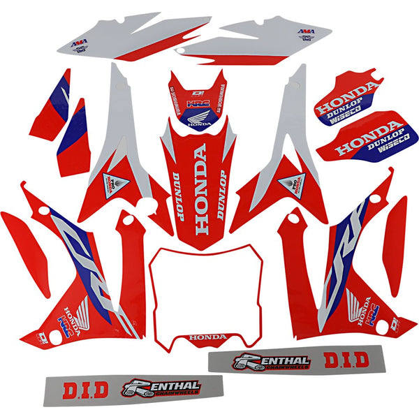 D'Cor Visuals Graphic Kit - Honda HRC - CRF450R '13-'16 20-10-891