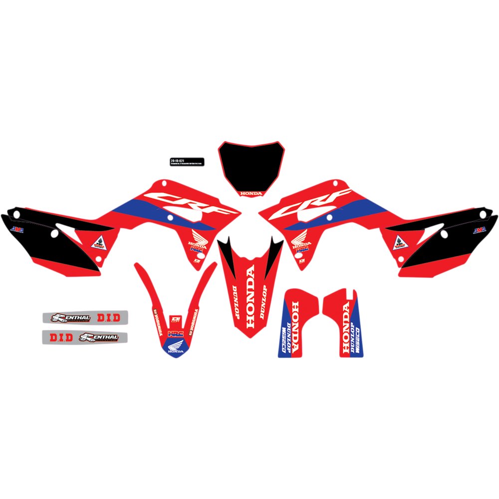 D'COR VISUALS Graphic Kit - HRC Honda - CRF250R 20-10-621