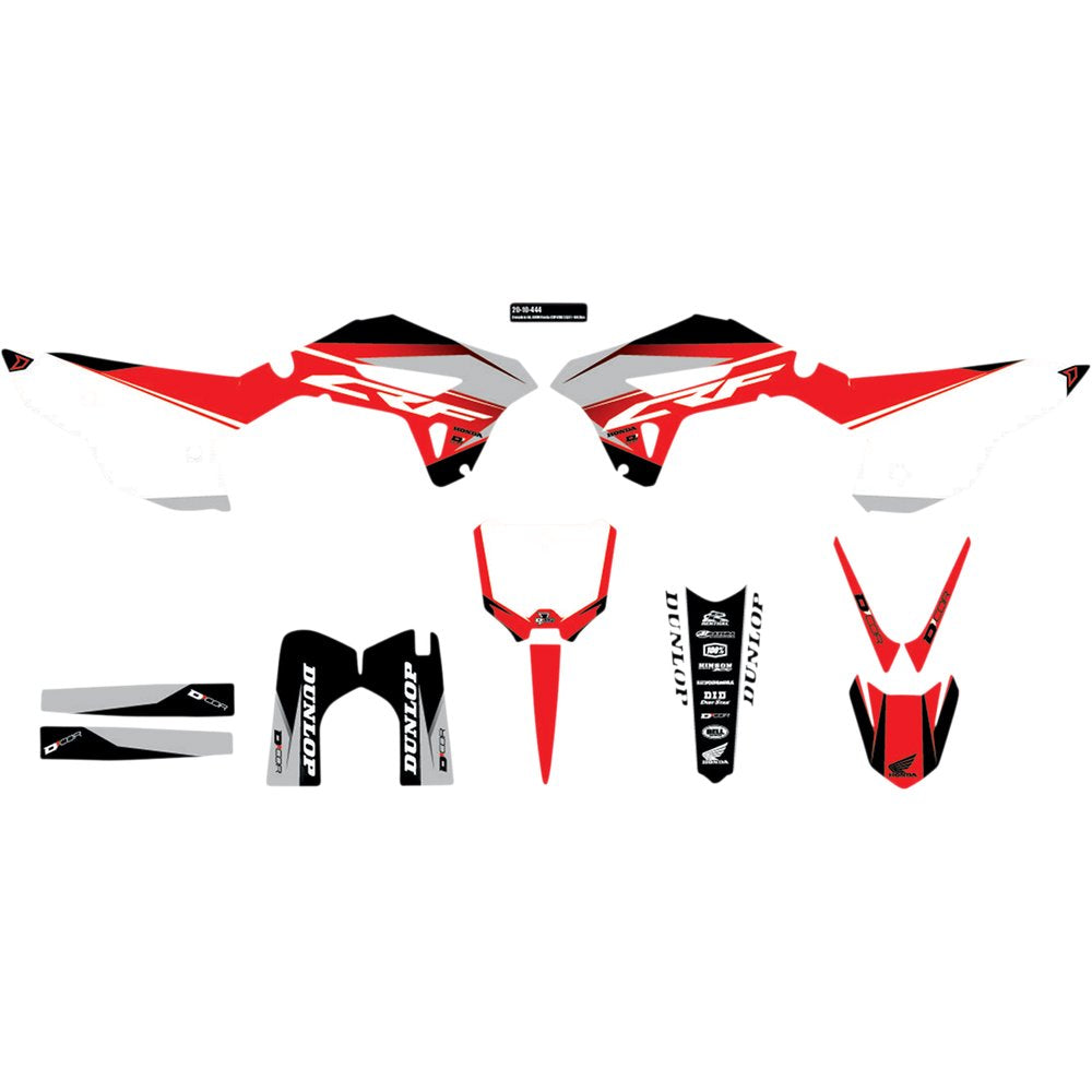 D'COR VISUALS Graphic Kit - Cor 9 Honda - CRF250/450 R/RX 20-10-444