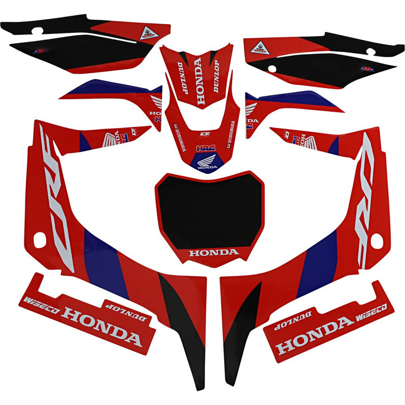 D'Cor Visuals Graphic Kit - Honda - HRC 20-10-111