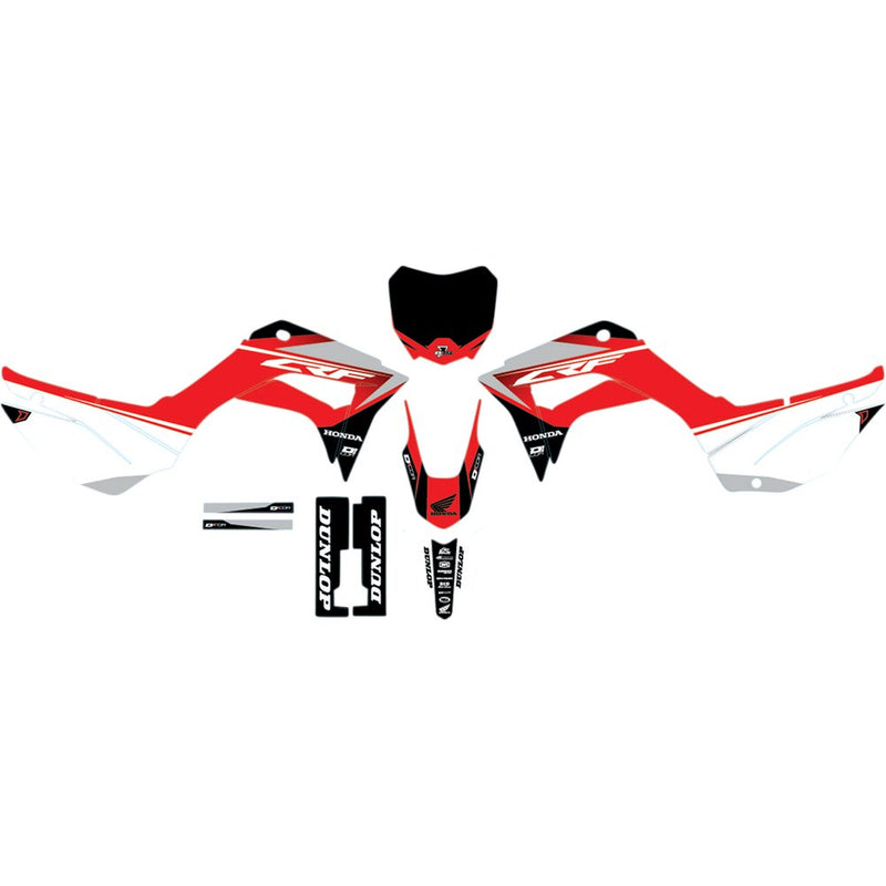 D'Cor Visuals Graphic Kit - Cor 9 Honda - CRF110F 20-10-110