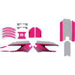 D'Cor Visuals STACYC* Stability Cycle Graphic Kit - 12" & 16" - Pink 10-80-203