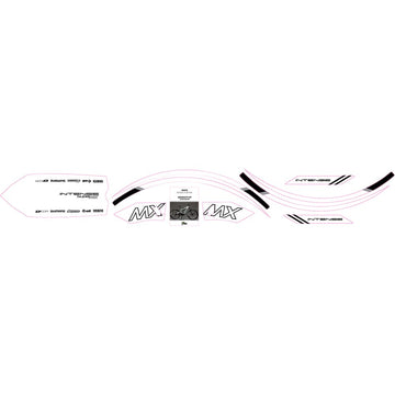 D'COR VISUALS Graphics Kit for Tazer MX - White 10-80-100-WH