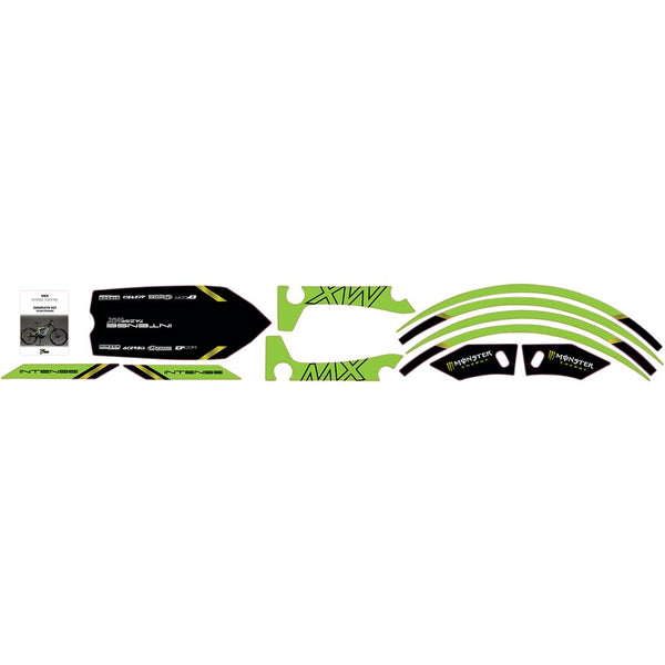 D'Cor Visuals Graphics Kit for Tazer MX - Monster Energy 10-80-100-MEK