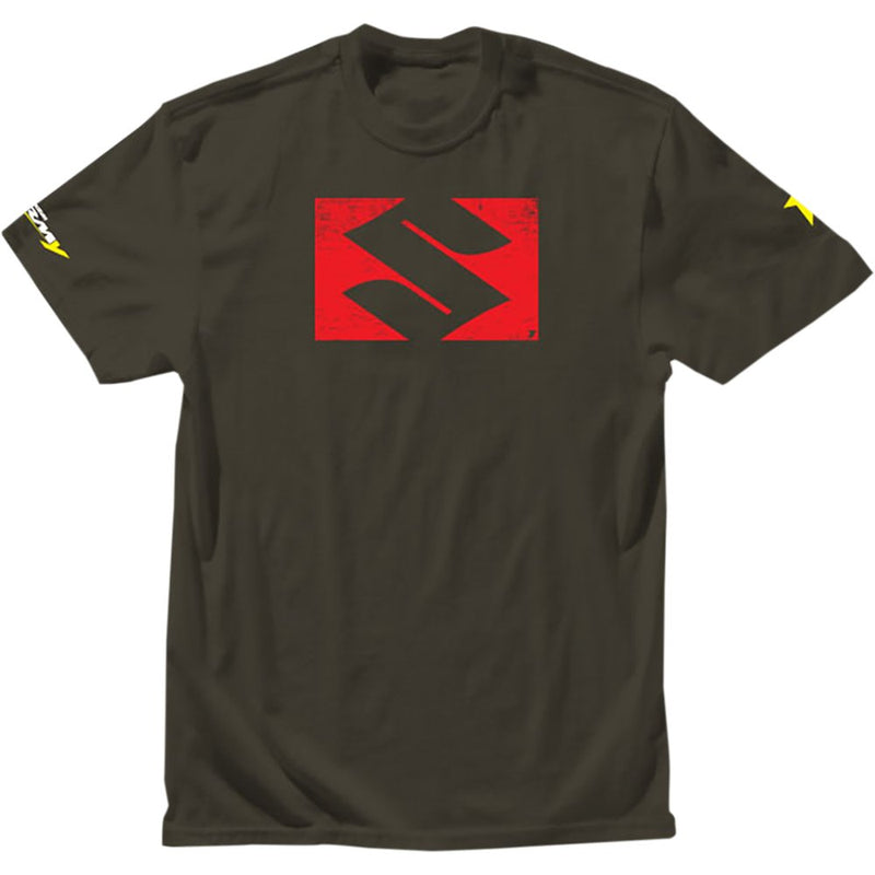 D'Cor Visuals Suzuki Bold S T-Shirt - Black - 2XL 80-121-5