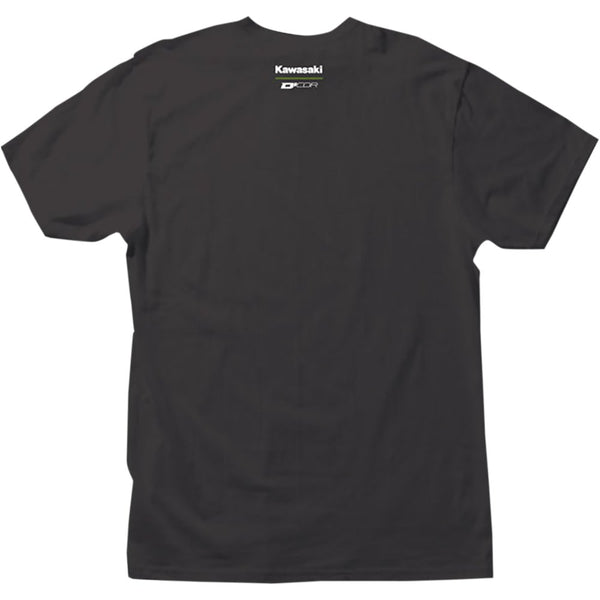 D'Cor Visuals Kawasaki Racing T-Shirt - Black - XL 80-119-4