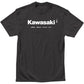 D'COR VISUALS Kawasaki Racing T-Shirt - Black - XL 80-119-4