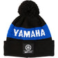 D'COR VISUALS Yamaha Stripe Beanie - Black/Blue 70-132-1