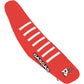 D'COR VISUALS Seat Cover - Red/White - MC '21-'24 30-65-002
