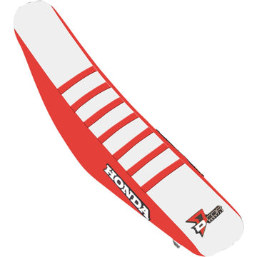 D'COR VISUALS Seat Cover - Red/White - CRF '21-'25 30-10-504