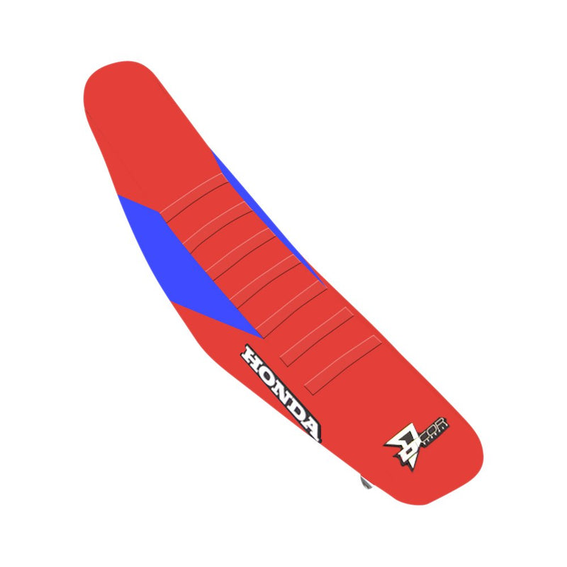 D'Cor Visuals Seat Cover - Red/Blue - CRF '17-'21 30-10-480
