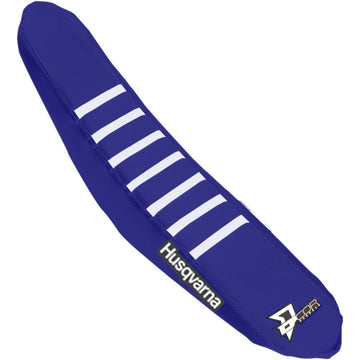 D'COR VISUALS Seat Cover - Navy Blue/White - TC/FC '15 30-70-409