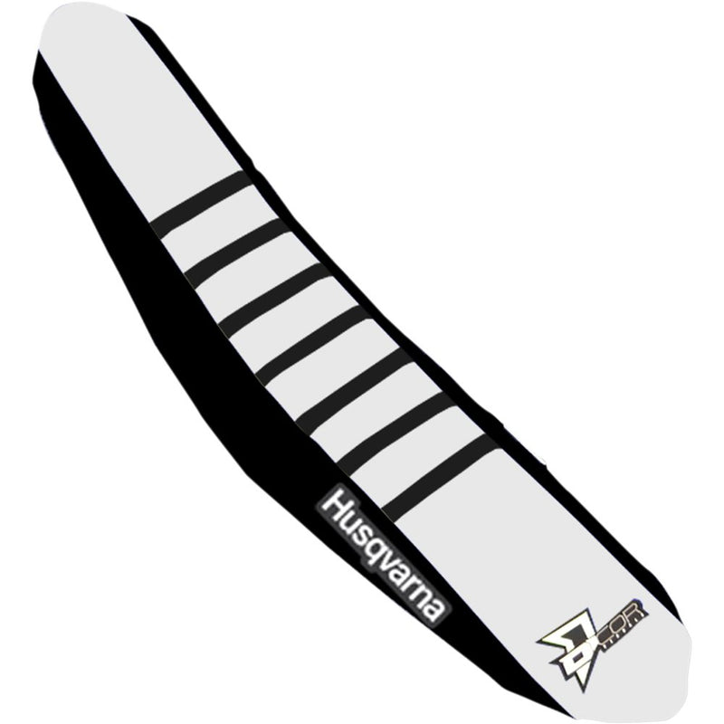 D'Cor Visuals Seat Cover - Black/White - TC/FC '15 30-70-407