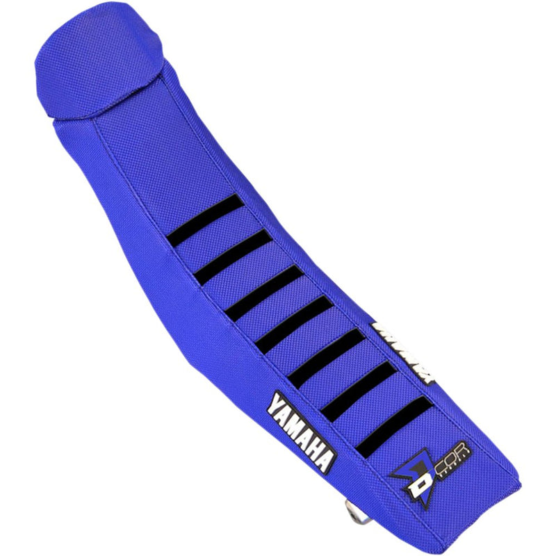 D'Cor Visuals Seat Cover - Blue/Black - YZ250F/450F '14-'18 30-50-465