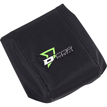 D'COR VISUALS Seat Cover - Black - Gripper - RM85 '02-'23 30-40-100