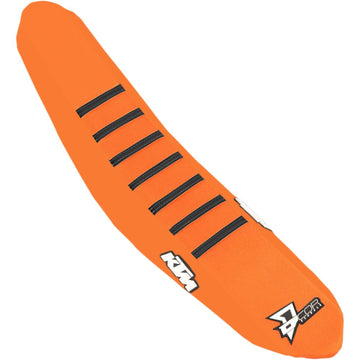 D'COR VISUALS Seat Cover - Orange/Black - SX/F '18-'22 30-30-303