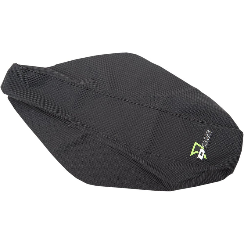 D'Cor Visuals Seat Cover - Black - Gripper - KX '14-'24 30-20-101