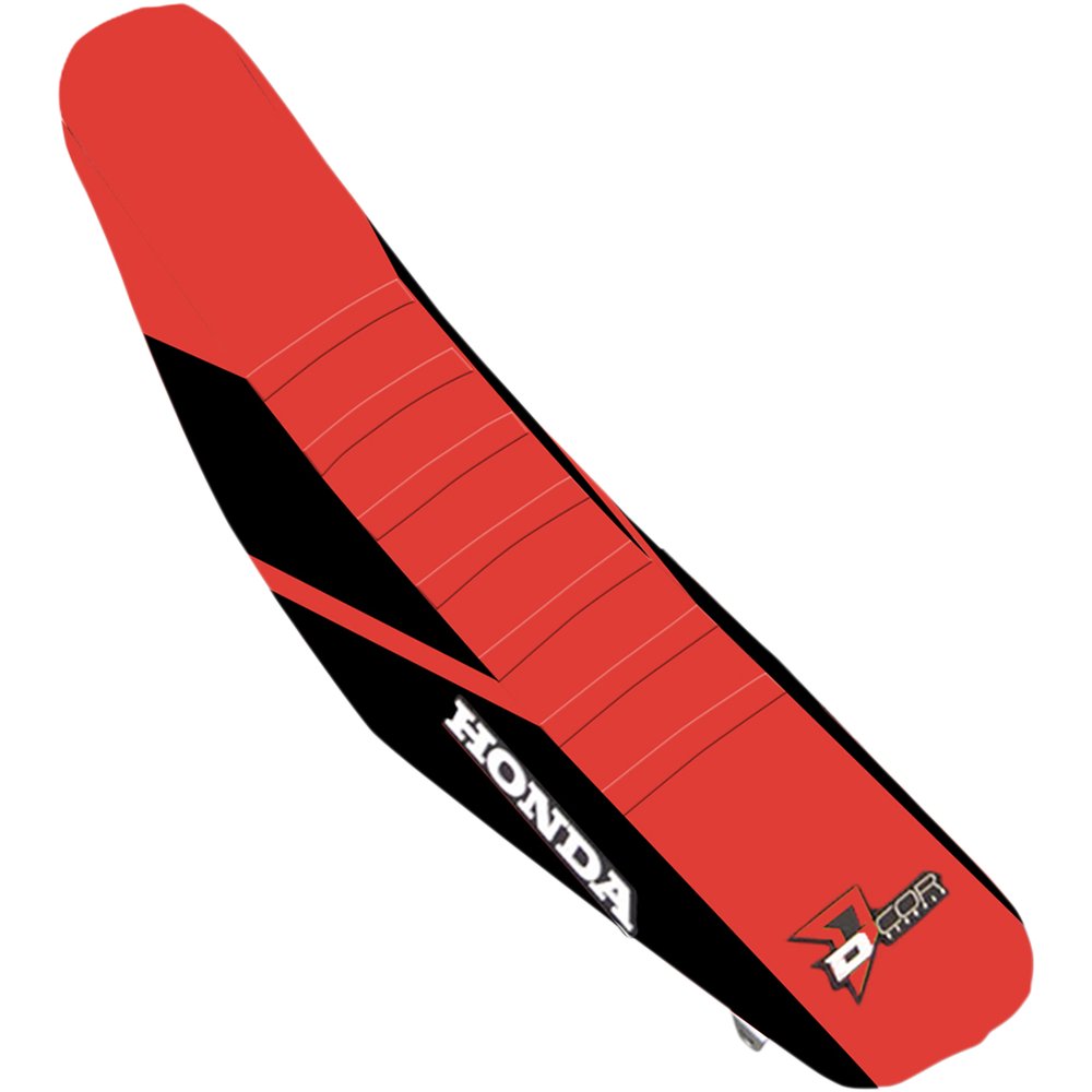 D'COR VISUALS Seat Cover - Black/Red - CRF '17-'21 30-10-475