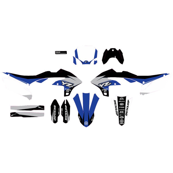 D'Cor Visuals Graphic Kit - Cor 9 Yamaha - YZ 250/450 F 20-50-482
