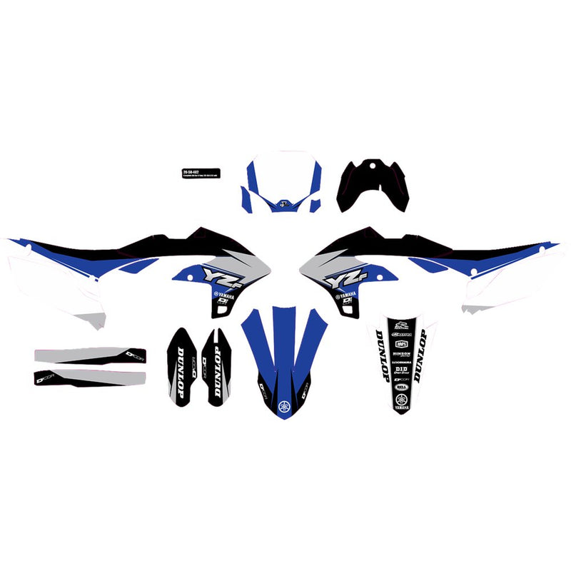 D'Cor Visuals Graphic Kit - Cor 9 Yamaha - YZ 250/450 F 20-50-482