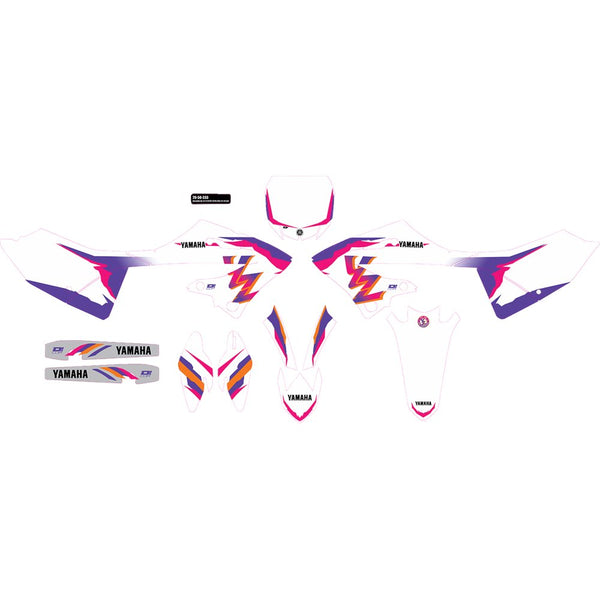 D'Cor Visuals Graphic Kit - '93 YZ Retro - YZ 125/250 '22-'25 20-50-333