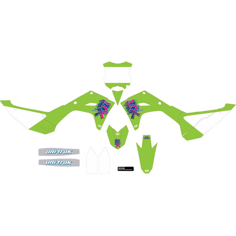 D'Cor Visuals Graphic Kit - '93 KX Retro - KX 450 '24-'25 20-20-365