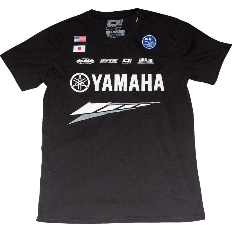 D'Cor Visuals Yamaha Factory T-Shirt - Black - XL 80-126-4
