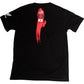 D'COR VISUALS Honda HRC T-Shirt - Black - XL 80-124-4