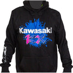 D'Cor Visuals Kawasaki Factory Sweatshirt - Black - Medium 85-213-2