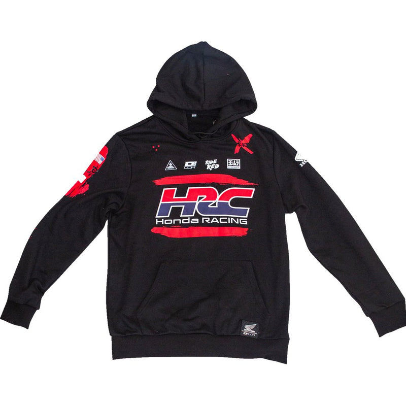 D'Cor Visuals Honda HRC Sweatshirt - Black - XL 85-210-4