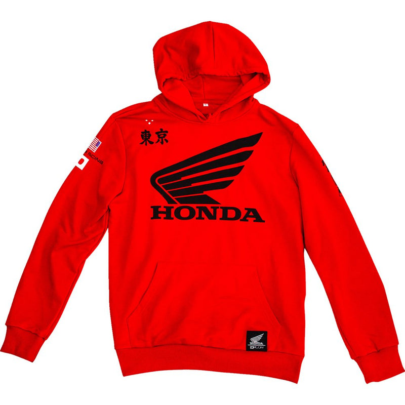 D'Cor Visuals Honda Factory Sweatshirt - Red - Large 85-208-3