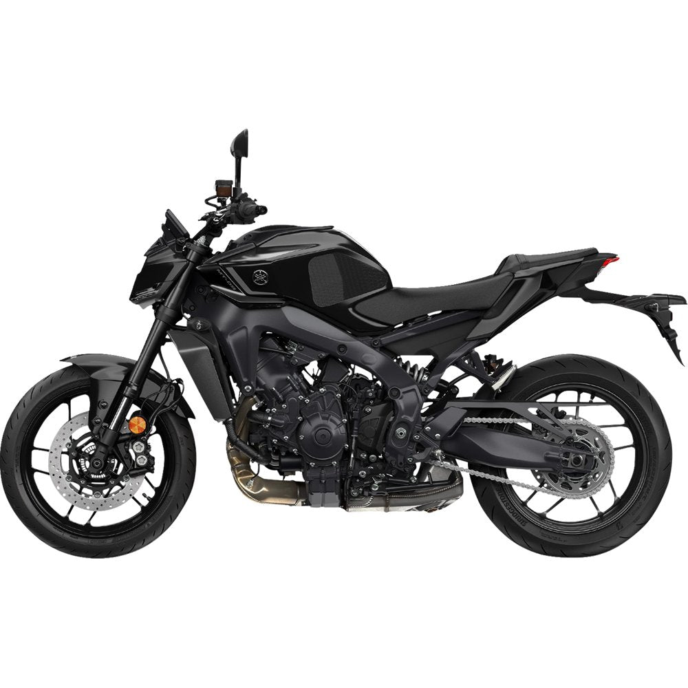 STOMPGRIP Traction Pad Tank Grips - Icon - Black - MT-09 55-14-0212B