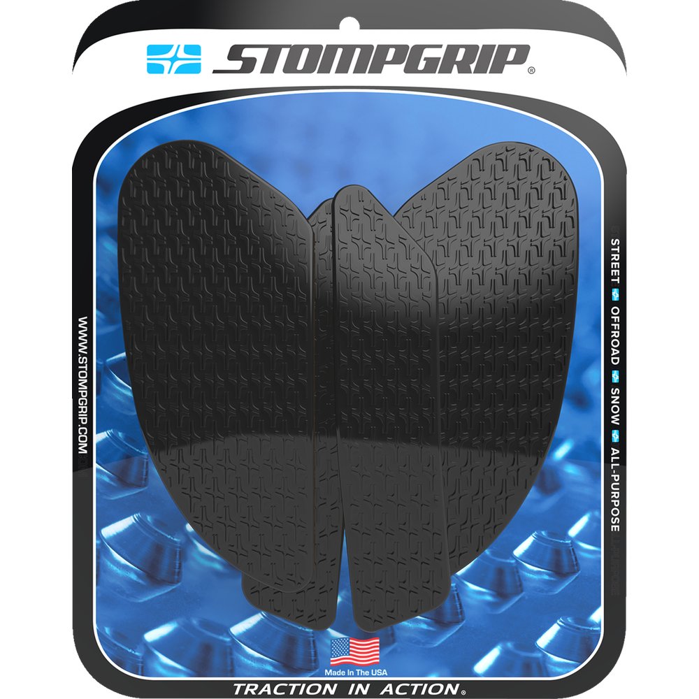 STOMPGRIP Traction Pad Tank Grips - Icon - Black - KLX 230/S/SM 55-14-0202B