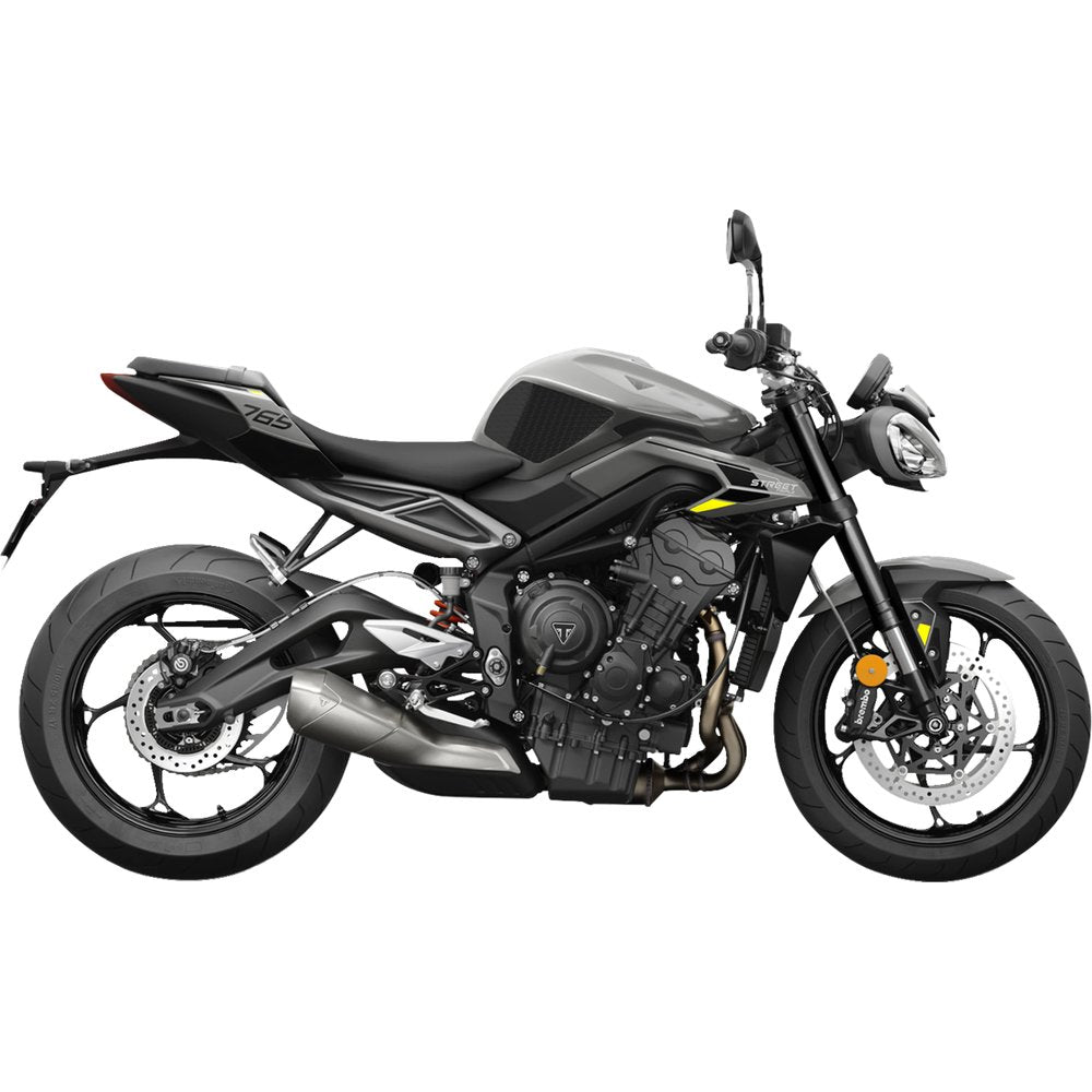 STOMPGRIP Traction Pad Tank Grips - Icon - Black - Street Triple 765 55-14-0199B