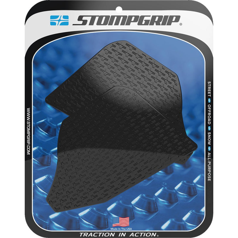 STOMPGRIP Traction Pad Tank Grips - Icon - Black - Multistrada V4 55-14-0185B