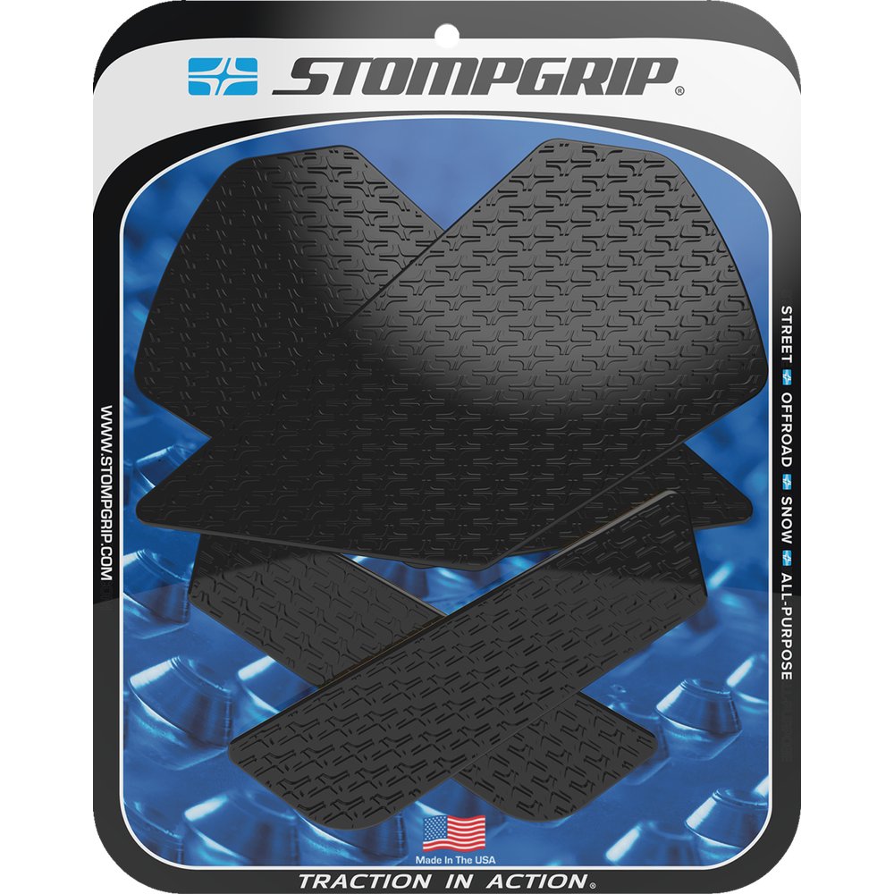 STOMPGRIP Traction Pad Tank Grips - Icon - Black - F 900 XR 55-14-0175B