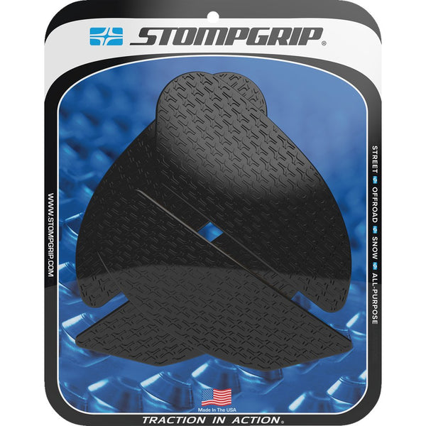 STOMPGRIP Traction Pad Tank Grips - Icon - Black - Ninja H2 SX 55-14-0150B