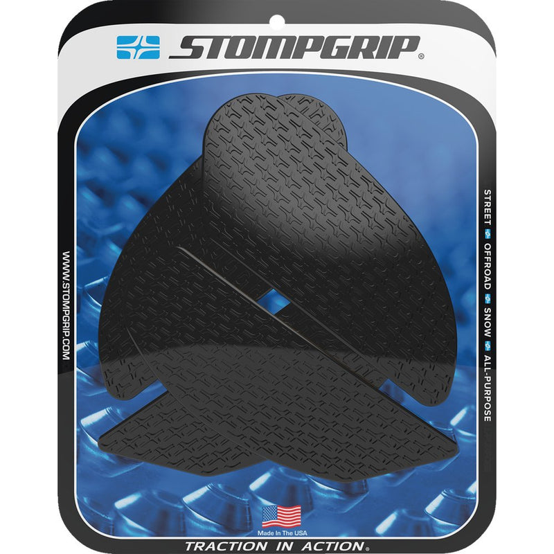 STOMPGRIP Traction Pad Tank Grips - Icon - Black - Ninja H2 SX 55-14-0150B