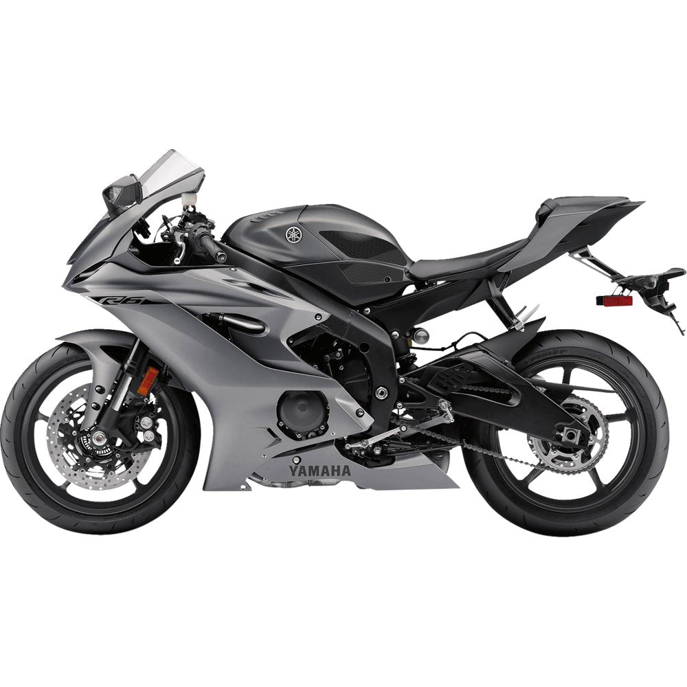 STOMPGRIP Traction Pad Tank Grips - Icon - Black - YZF-R6 55-14-0145B