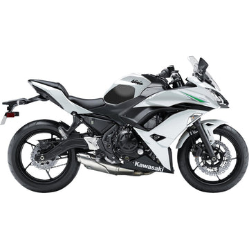 STOMPGRIP Traction Pad Tank Grips - Icon - Black - Ninja 650 | Z 400/650 55-14-0140B