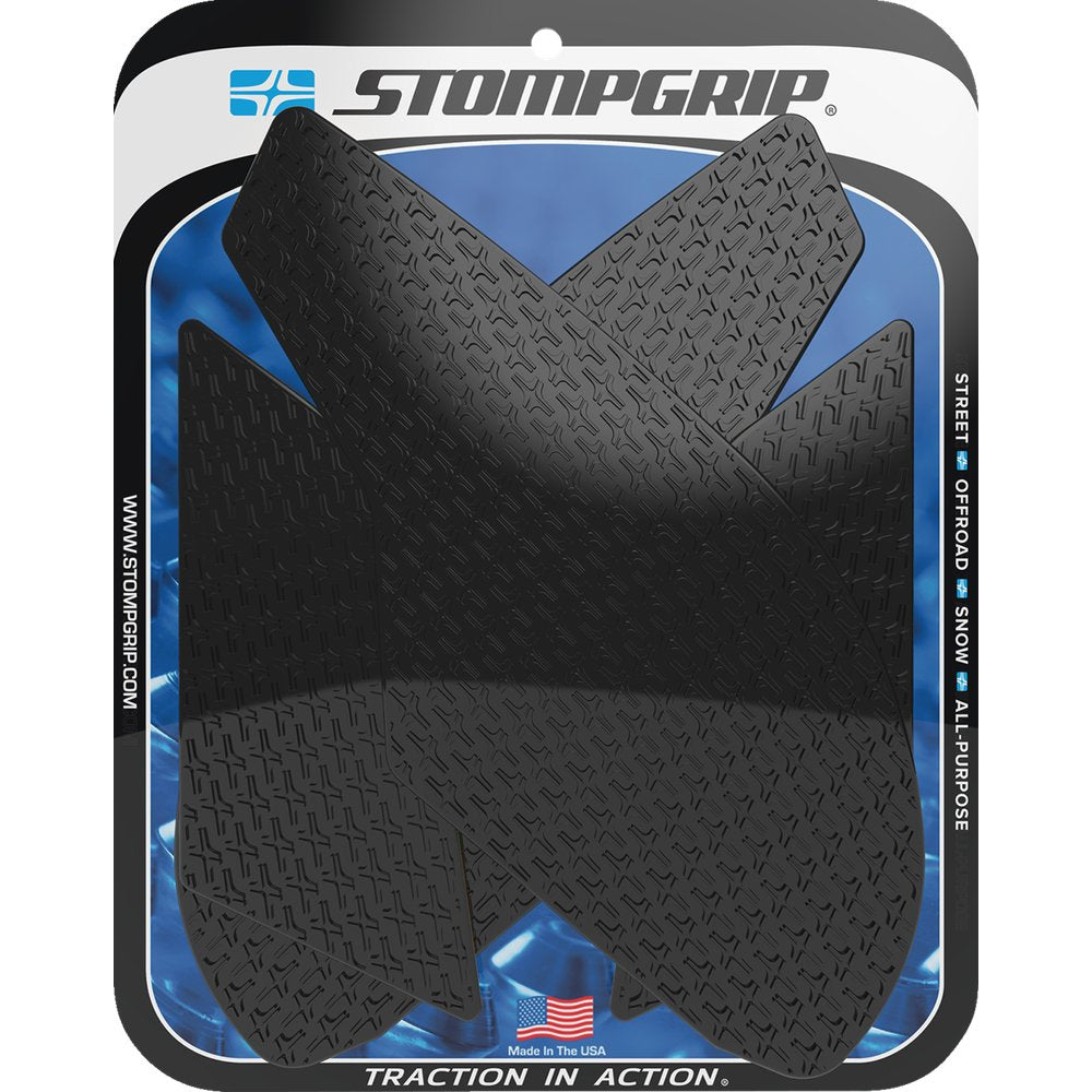 STOMPGRIP Traction Pad Tank Grips - Icon - Black - SV 650 55-14-0136B