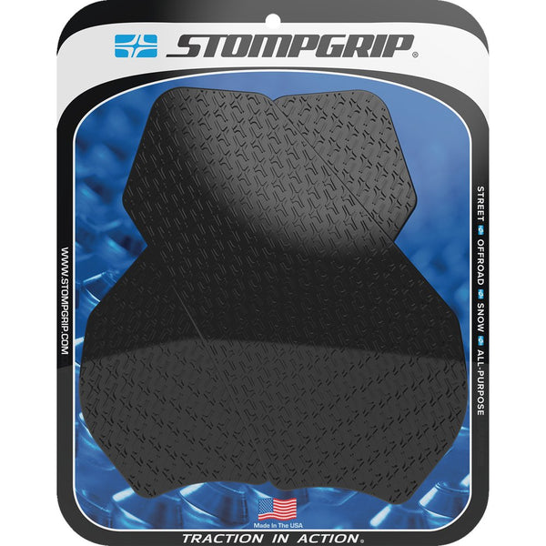 STOMPGRIP Traction Pad Tank Grips - Icon - Black - GSX-R 600/750 55-14-0057B