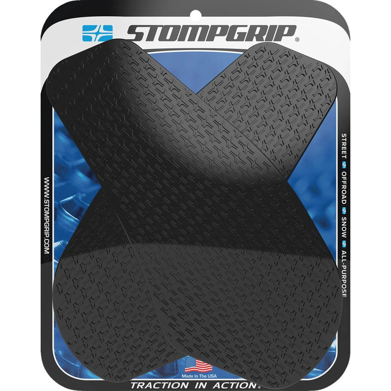 STOMPGRIP Traction Pad Tank Grips - Icon - Black - YZF-R6 55-14-0004B