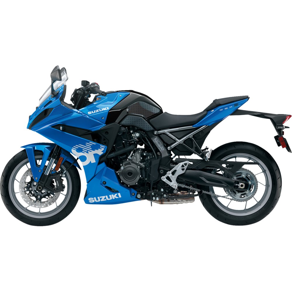 STOMPGRIP Traction Pad Tank Grips - Volcano - Clear - GSX-8R/S 55-10-0210C