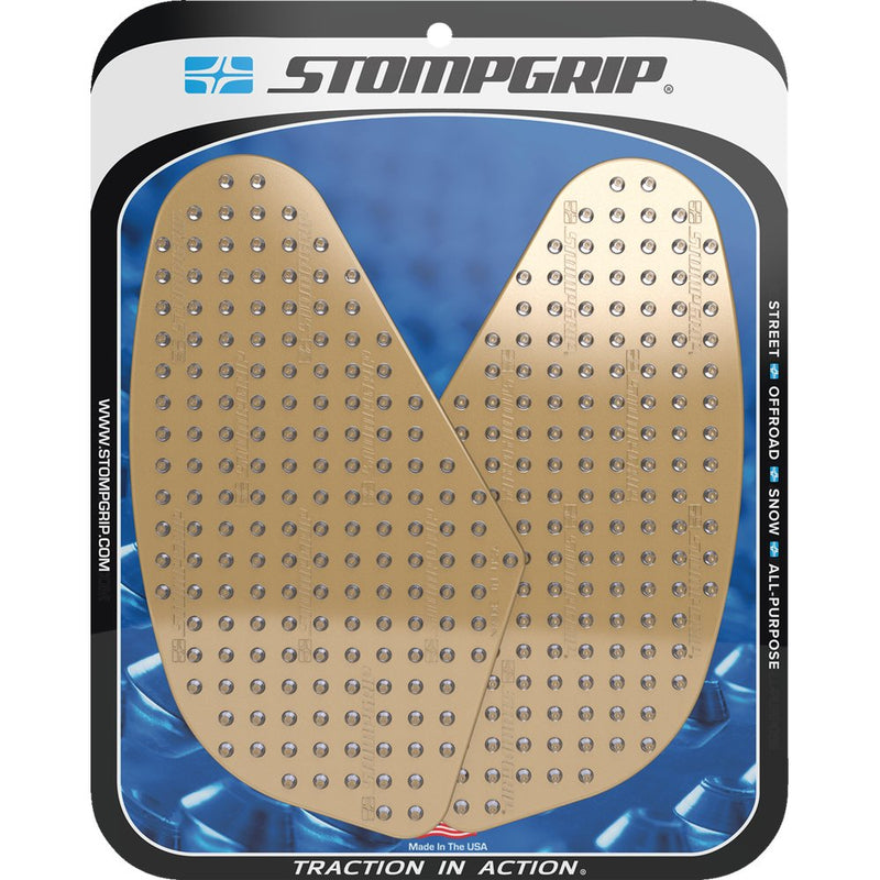 STOMPGRIP Traction Pad Tank Grips - Volcano - Clear - Tracer 9 GT 55-10-0209C