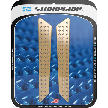 STOMPGRIP Traction Pad Tank Grips - Volcano - Clear - Tiger 1200 Rally Explorer 55-10-0208C