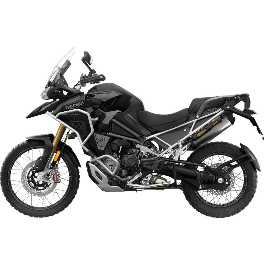 STOMPGRIP Traction Pad Tank Grips - Volcano - Clear - Tiger 1200 Rally Explorer 55-10-0208C