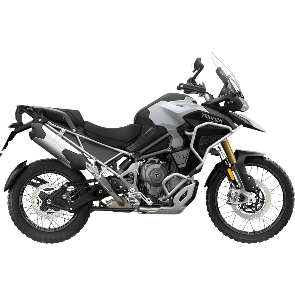 STOMPGRIP Traction Pad Tank Grips - Volcano - Clear - Tiger 1200 Rally Explorer 55-10-0208C