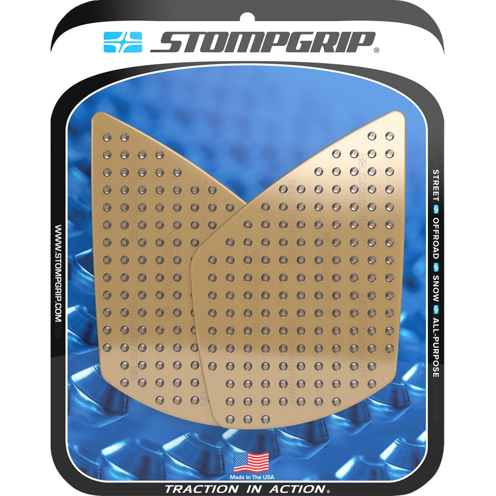 STOMPGRIP Traction Pad Tank Grips - Volcano - Clear - Street Triple 765 55-10-0199C