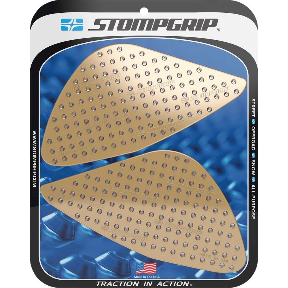 STOMPGRIP Traction Pad Tank Grips - Volcano - Clear - Speed Triple 1200 RR/RS 55-10-0183-1C